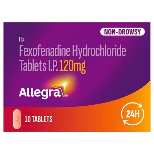 Sanofi Allegra 120 Tablet 10 tablets