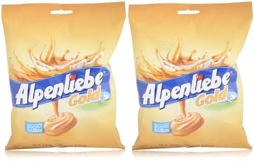 Alpenliebe Gold Caramel 100 pcs