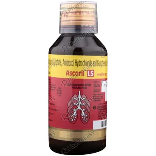 Glenmark Ascoril LS Syrup 100 ml