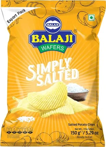 Balaji Wafers Simply Salted 45 g
