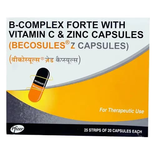 Pfizer Becosules Capsule 20 capsules
