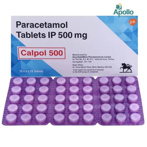 GSK Calpol 500 Tablet 15 tablets