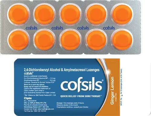 Cipla Cofsils Lozenges 10 lozenges