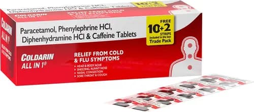 Wockhardt Coldarin Tablet 10 tablets