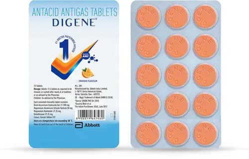 Abbott Digene Tablet 15 tablets