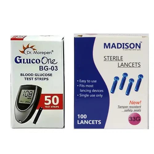 Morepen Dr. Morepen Test Strips 50 strips