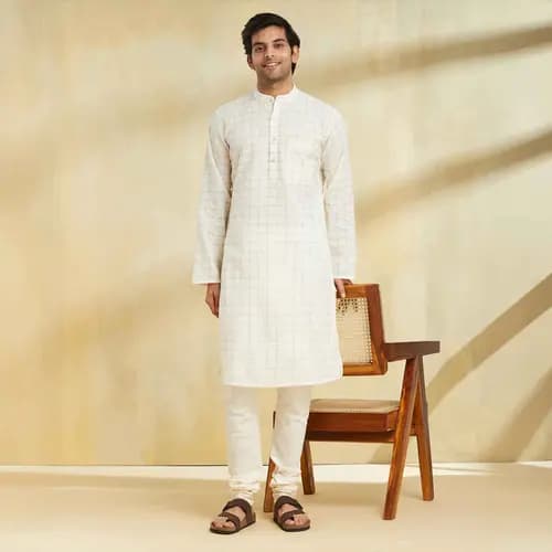 Fabindia Cotton Kurta Men, piece