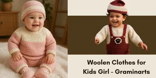 Generic Kids Woolen Set, piece